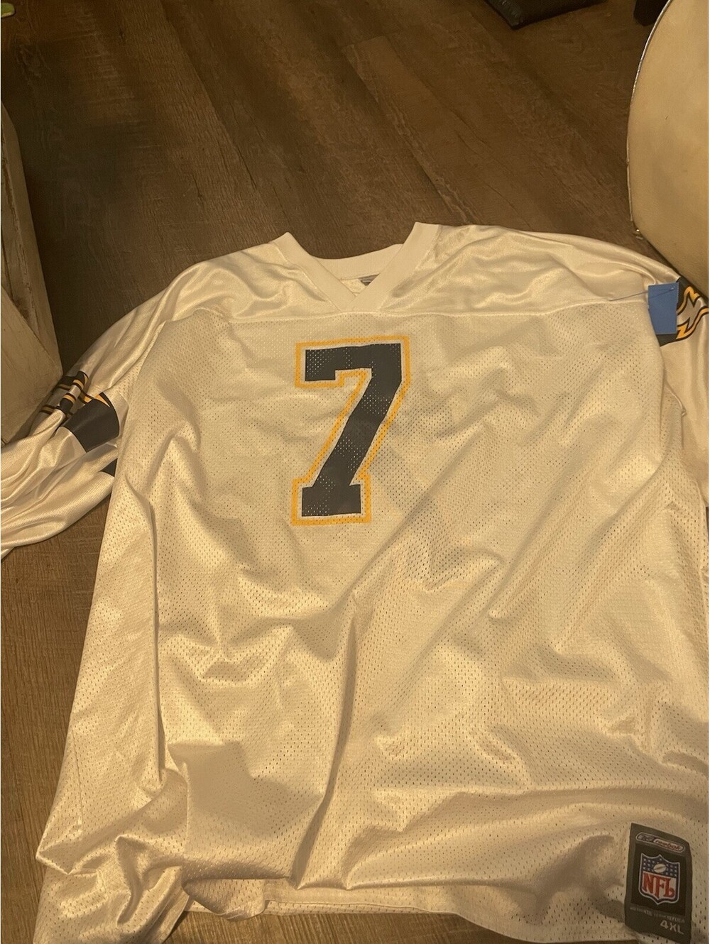(Doug Flutie) San Diego Chargers Vintage Reebok Jersey 4XL